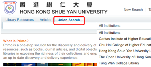 Union Search