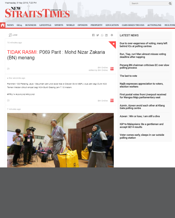 New Straits Times
