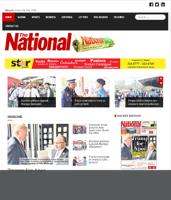 National, The (Papua New Guinea)