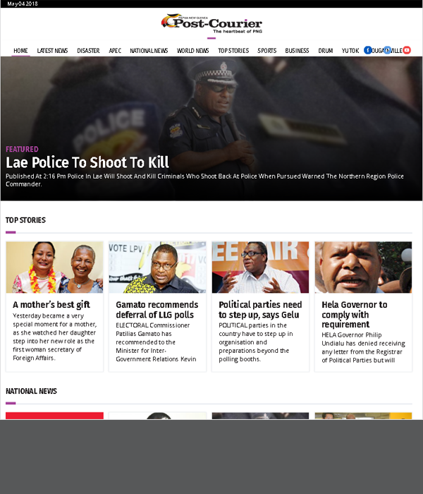 Post Courier (Papua New Guinea)