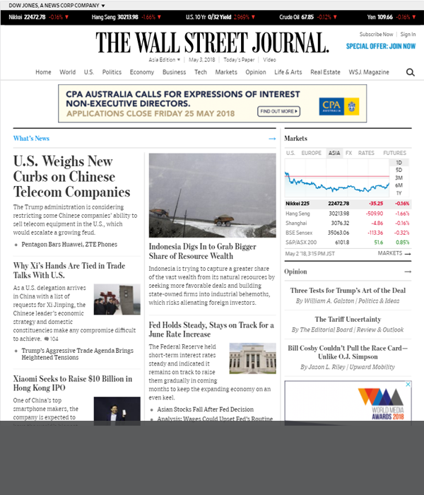 Wall Street Journal Online